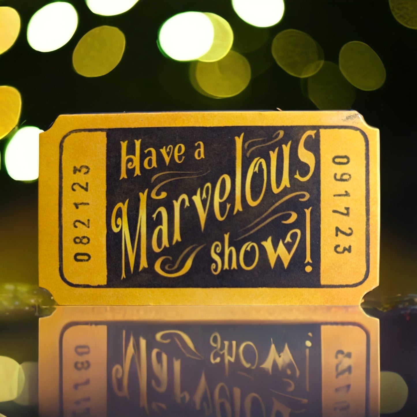 3.5" Mini Ticket Stub Keepsake