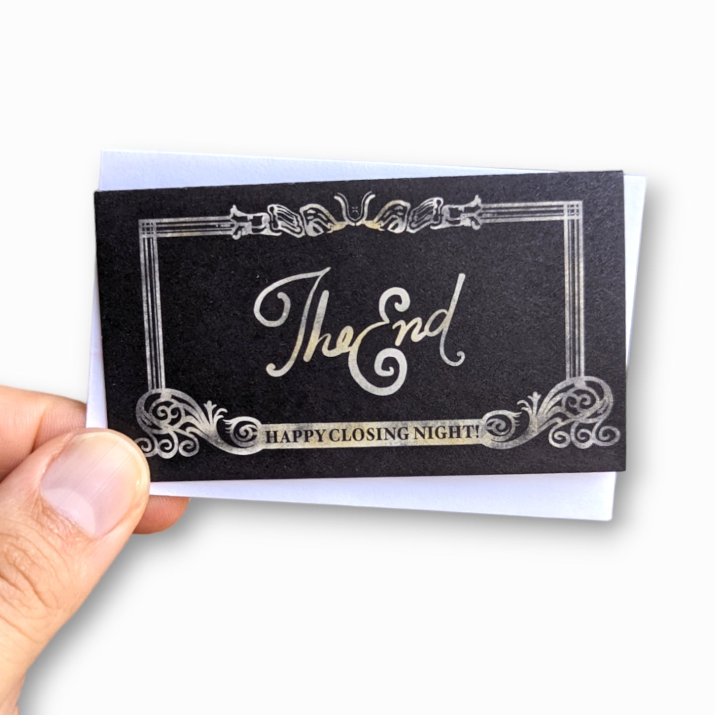 3.5" Mini $1 Card | Closing Night Title Card