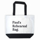 Personalized Rehearsal Bag