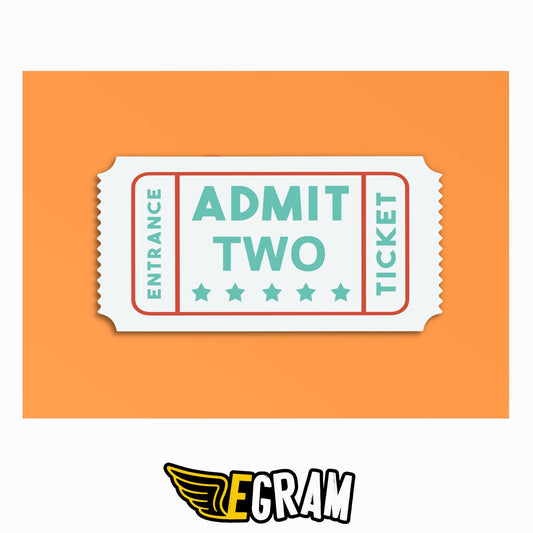 Admit Two (Bulk eCard)