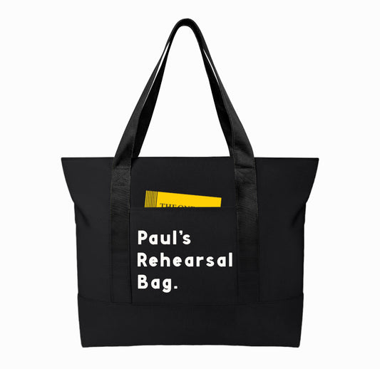 Personalized Rehearsal Bag