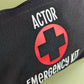 Zippered Pouch Actor Emergency Kit