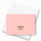 Sparkling Blush Birthday Card